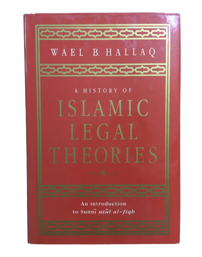 A History Of Islamic Legal Theories – Bukuku Press