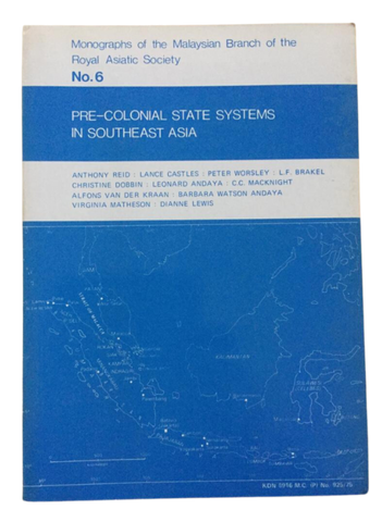 Pre-Colonial State Systems in Southeast Asia