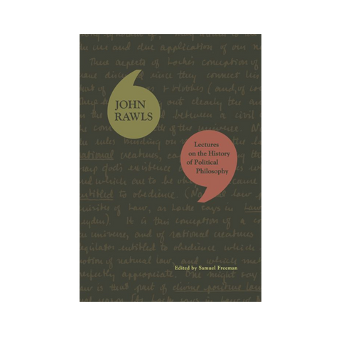 Lectures on the History of Political Philosophy