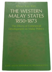 The Western Malay States, 1850-1873