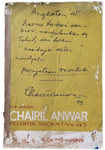 Chairil Anwar Pelopor Angkatan 45 (1968)