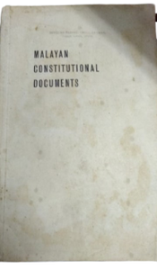 Malayan Constitutional Documents (1947)