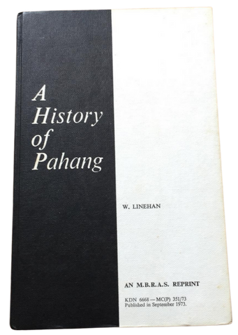 A History of Pahang (W. Linehan)